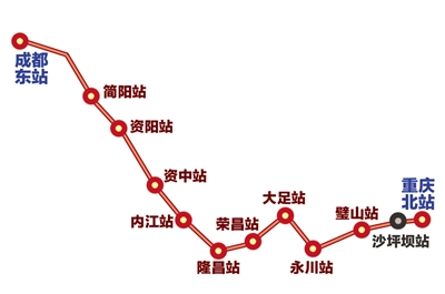 12月26日"万灵古镇号"crh380d型动车带你一起感受速度